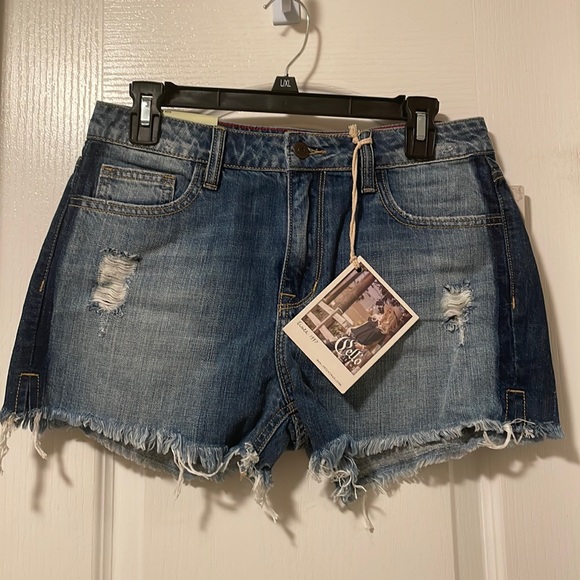 Cello Pants - Distressed Cut Off Shorts